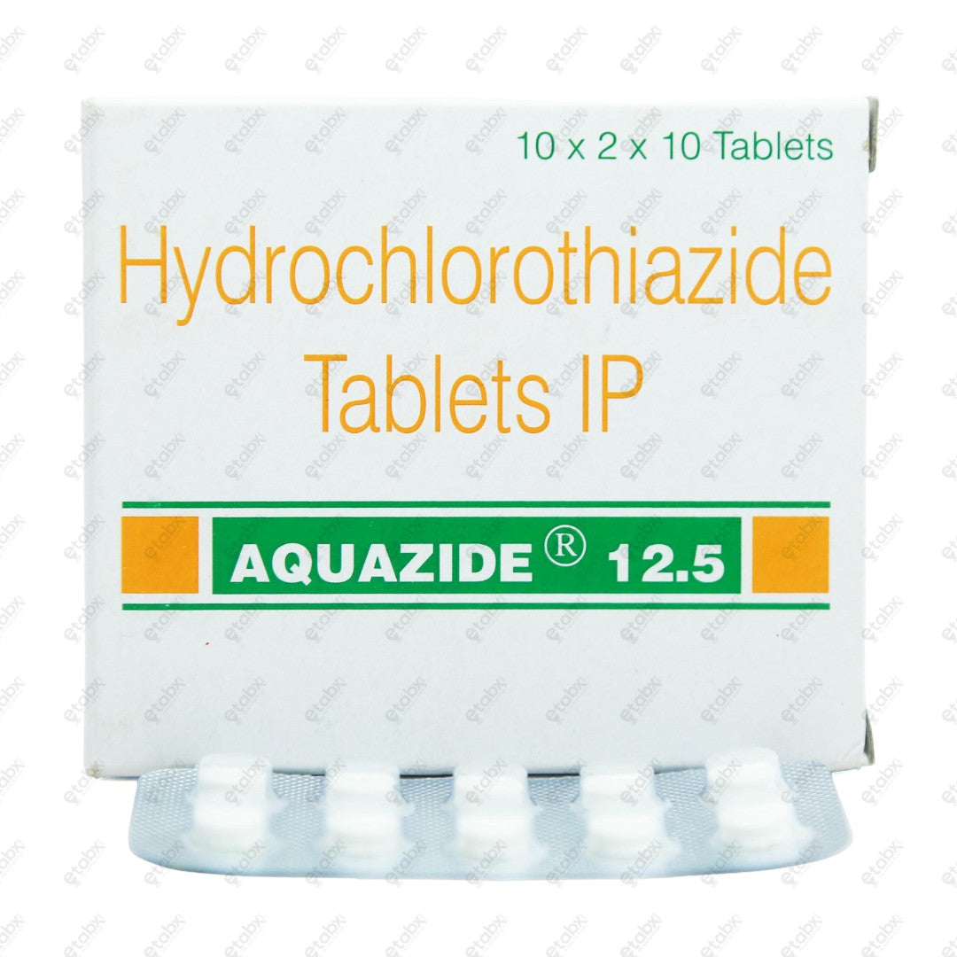 Aquazide 12.5 Tablet 10's