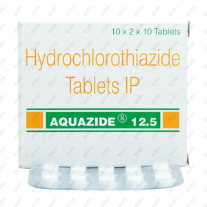 Aquazide 12.5 Tablet 10's