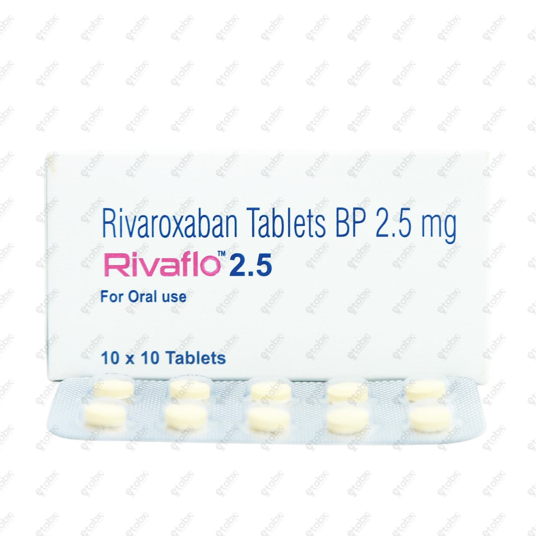 RIVAFLO 2.5 Tablet 10's