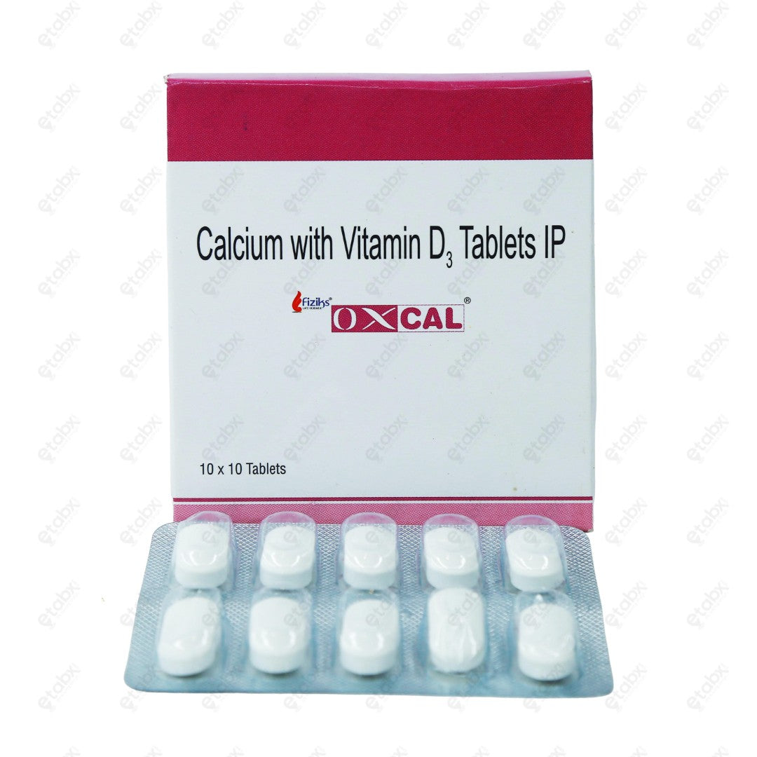 Oxcal 500mg Capsule 10's