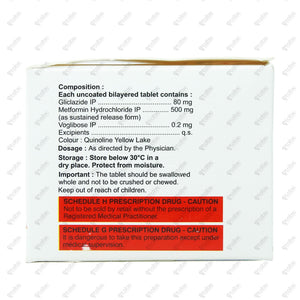 Glizid MV Tablet 10's
