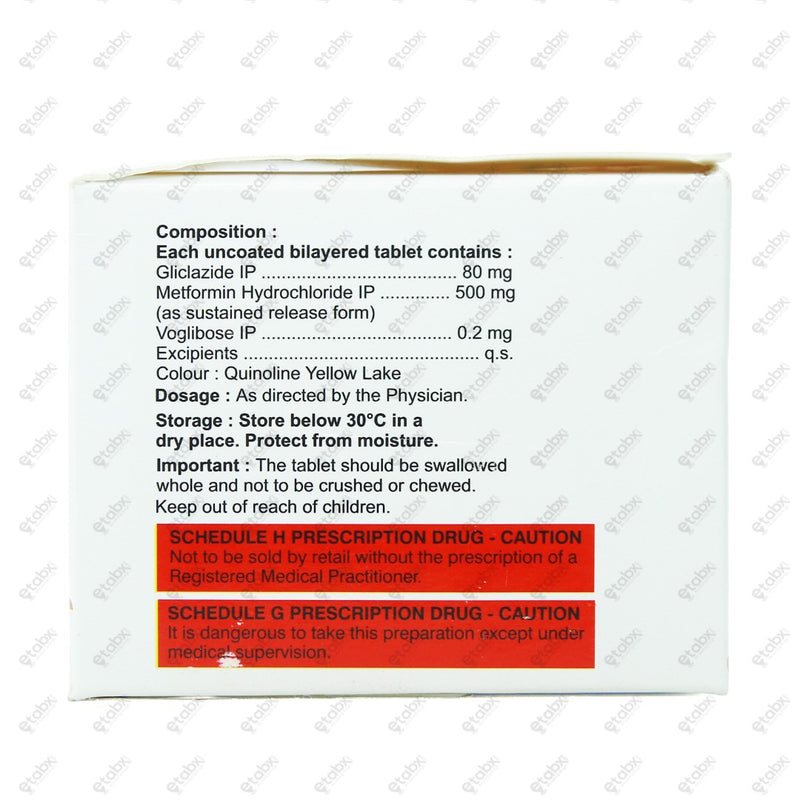 Glizid MV Tablet 10's