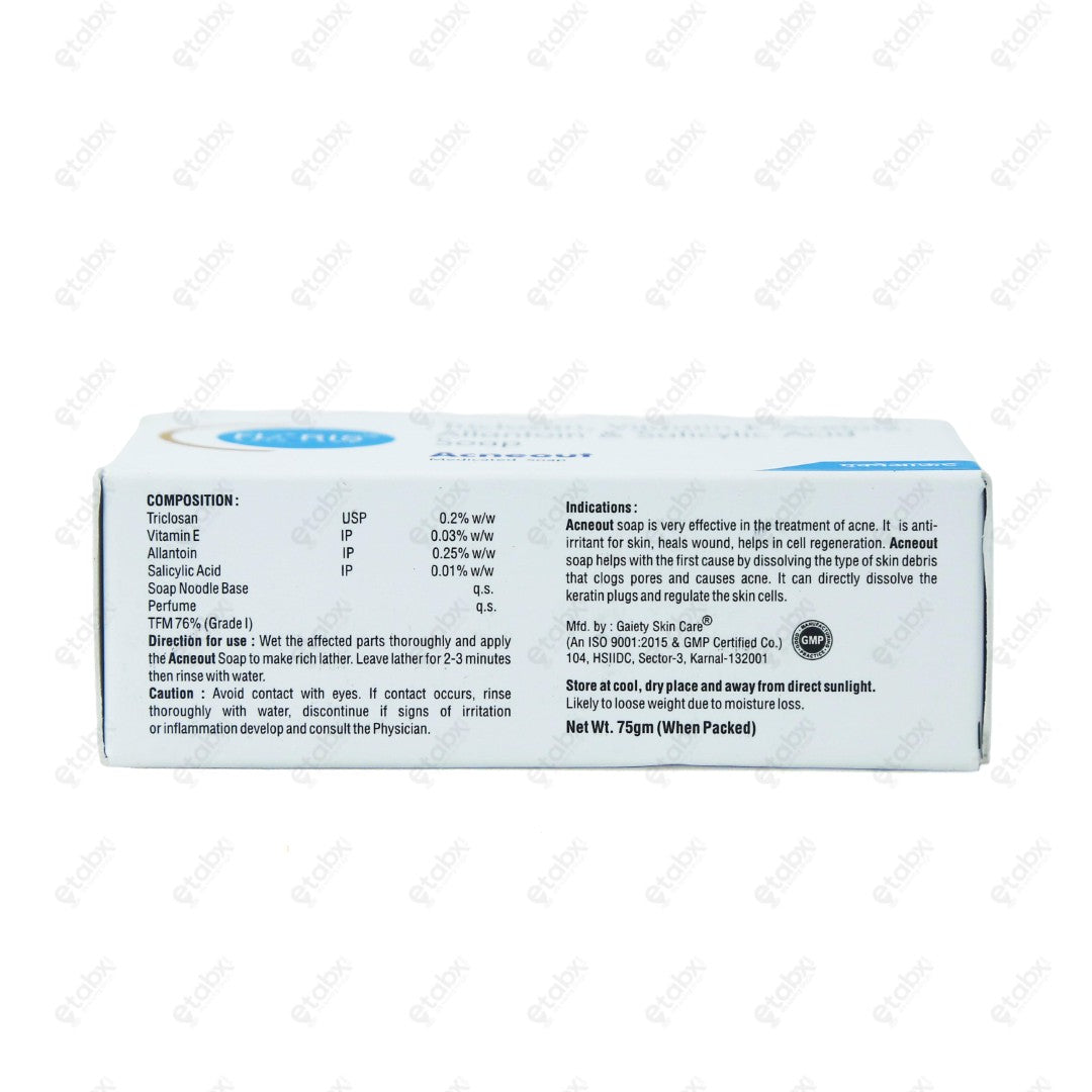Acneout Soap 75gm