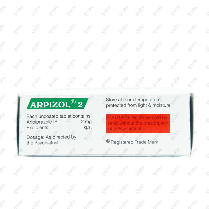 Arpizol 2mg Tablet 10's