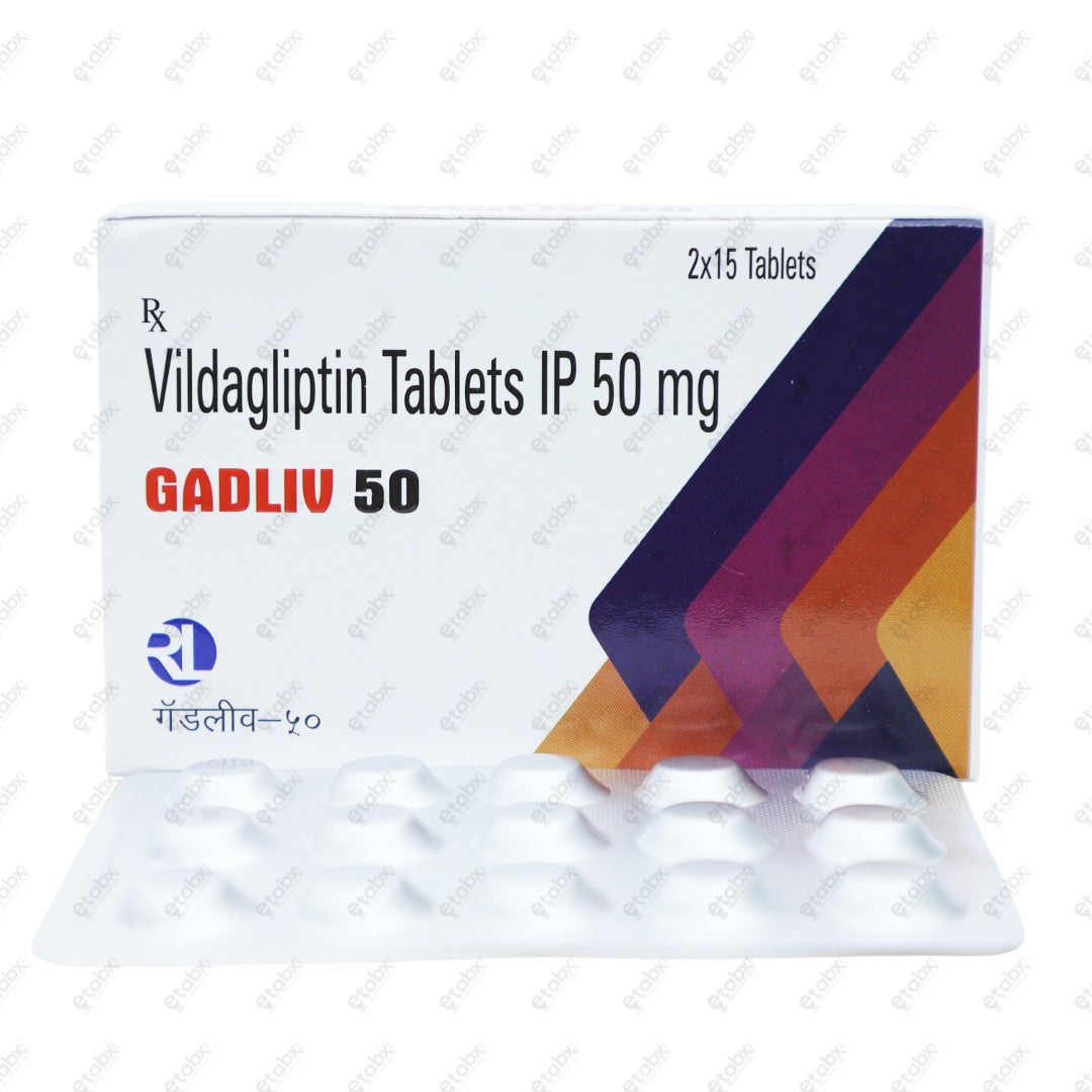 Gadliv 50mg Tablet 15's
