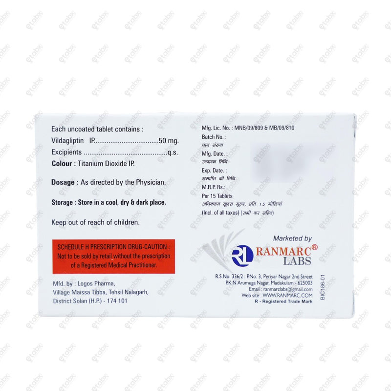 Gadliv 50mg Tablet 15's