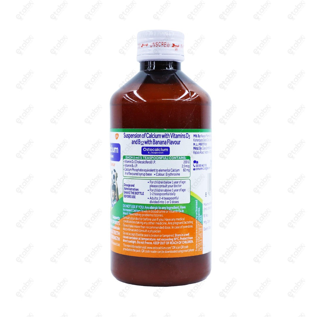 Ostocalcium Syrup 200ml