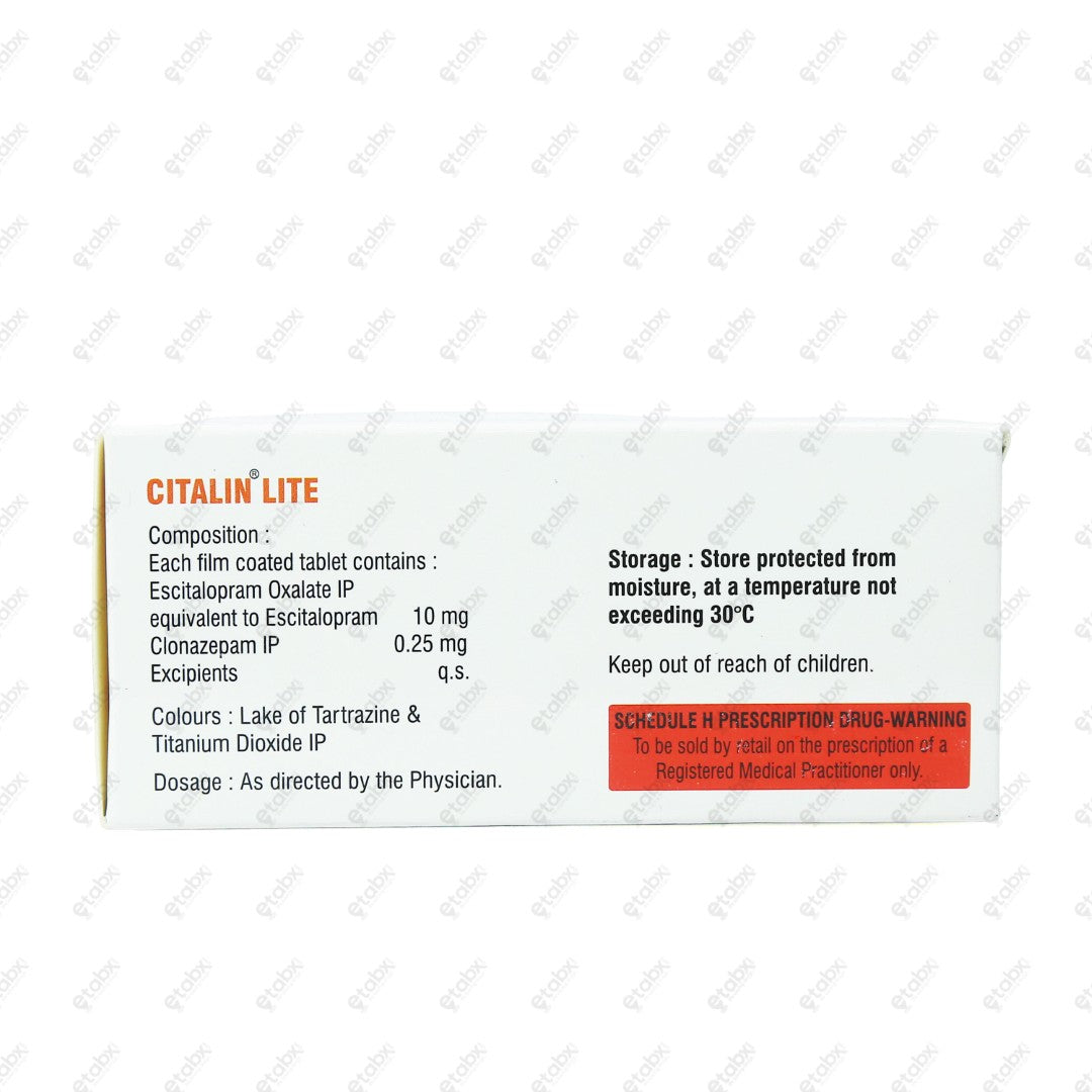 Citalin Lite Tablet 10's