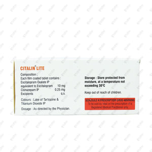 Citalin Lite Tablet 10's