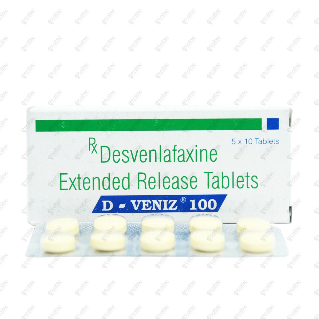 D Veniz 100 Tablets 10's