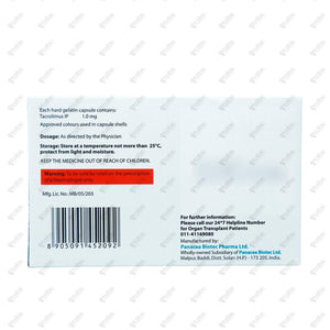 Pangraf 1.0mg Capsule 10's