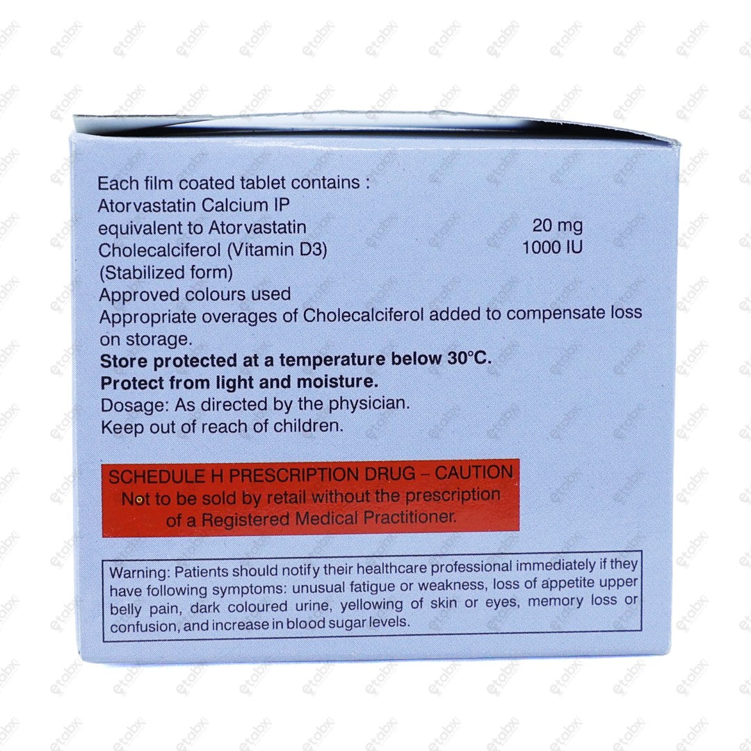 Tonact D 20 Tablet 10's