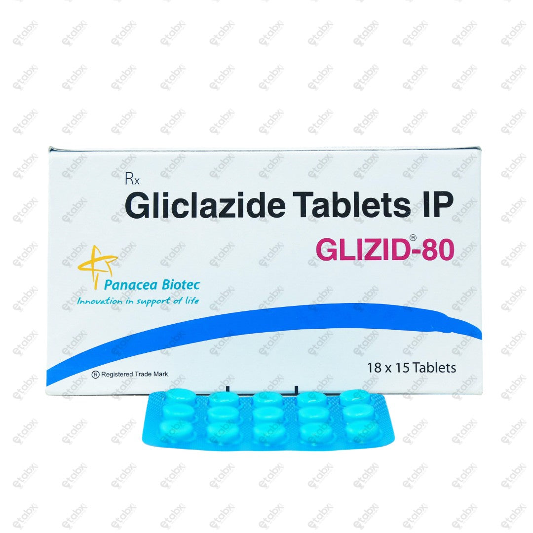 GLIZID 80mg Tablet