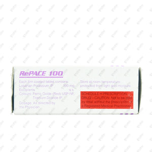 Repace 100 Tablet 10's