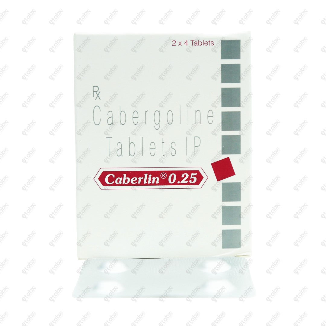 Caberlin 0.25 Tablet 4's