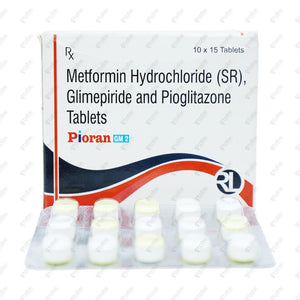 PIORAN GM 2MG Tablet 15's