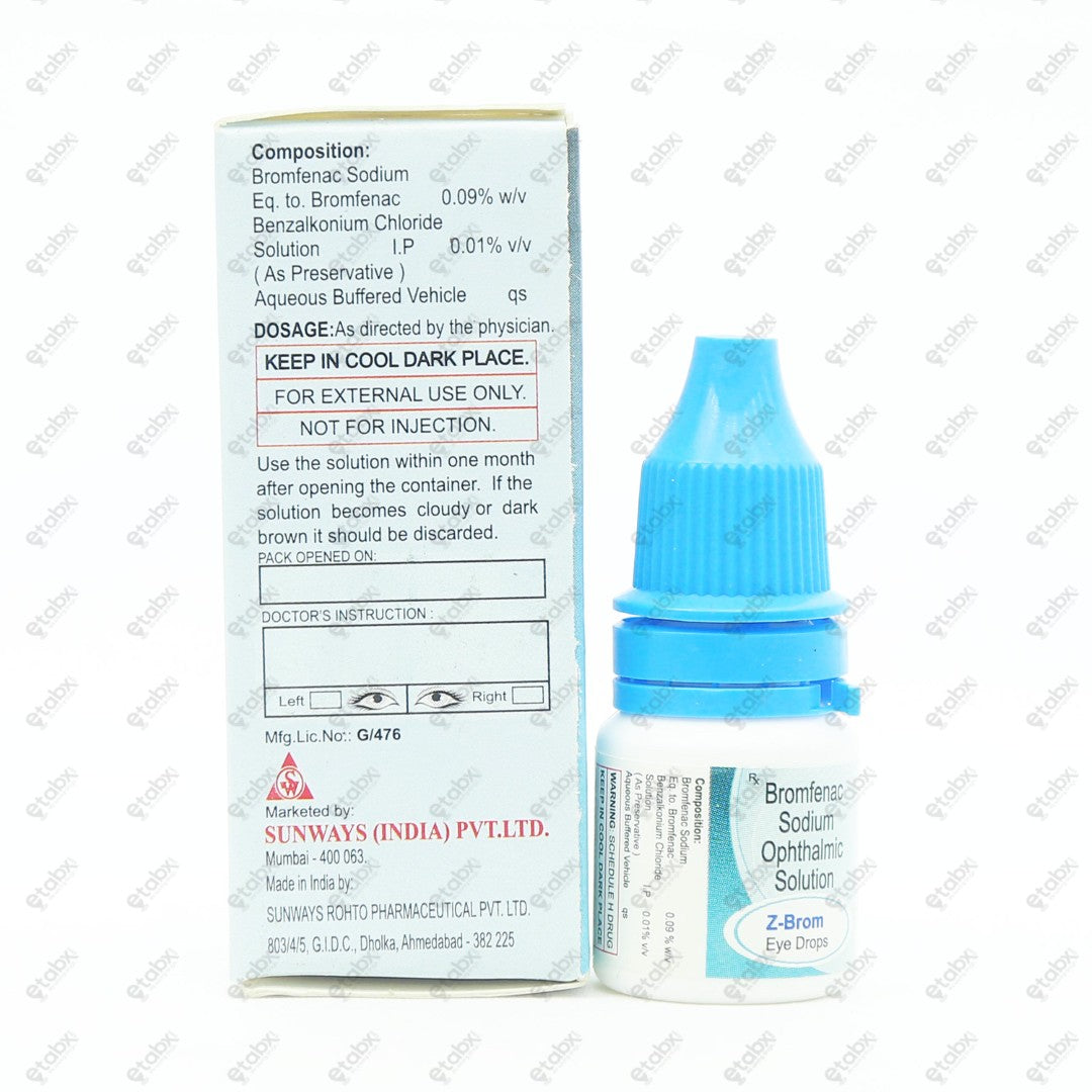 Z Brom Eye Drops 5ml
