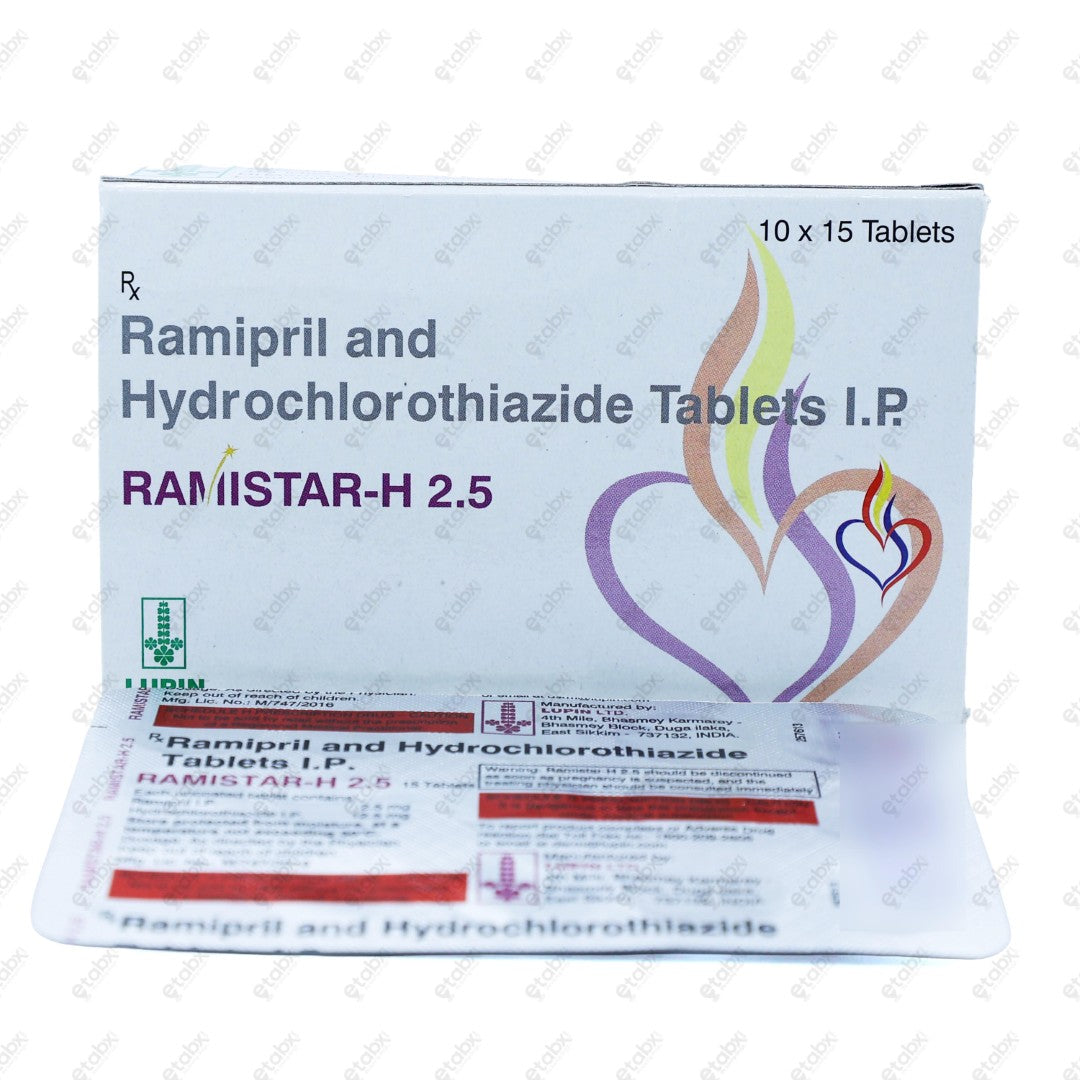 Ramistar H 2.5 Tablet 10's