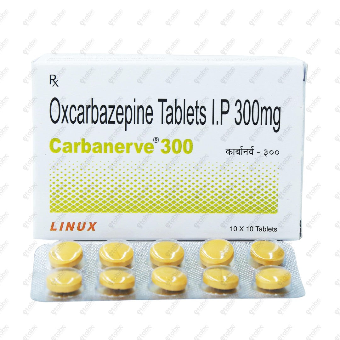 Carbanerve 300mg Tablets 10'S