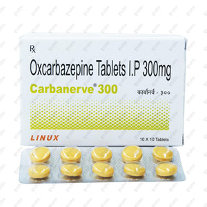 Carbanerve 300mg Tablets 10'S
