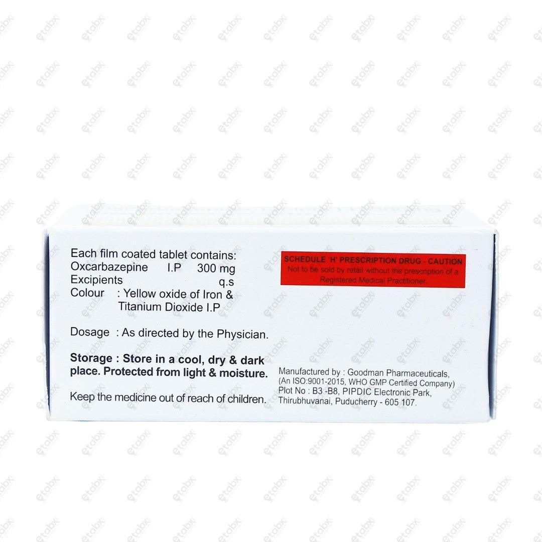 Carbanerve 300mg Tablets 10'S