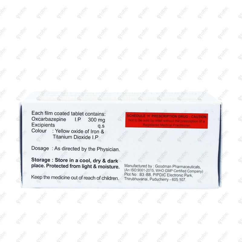 Carbanerve 300mg Tablets 10'S