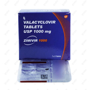 Zimivir 1000mg Tablet 3's