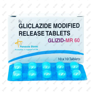 Glizid MR 60mg Tablet 10's