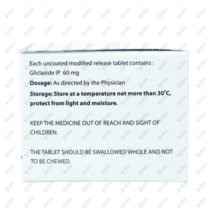 Glizid MR 60mg Tablet 10's