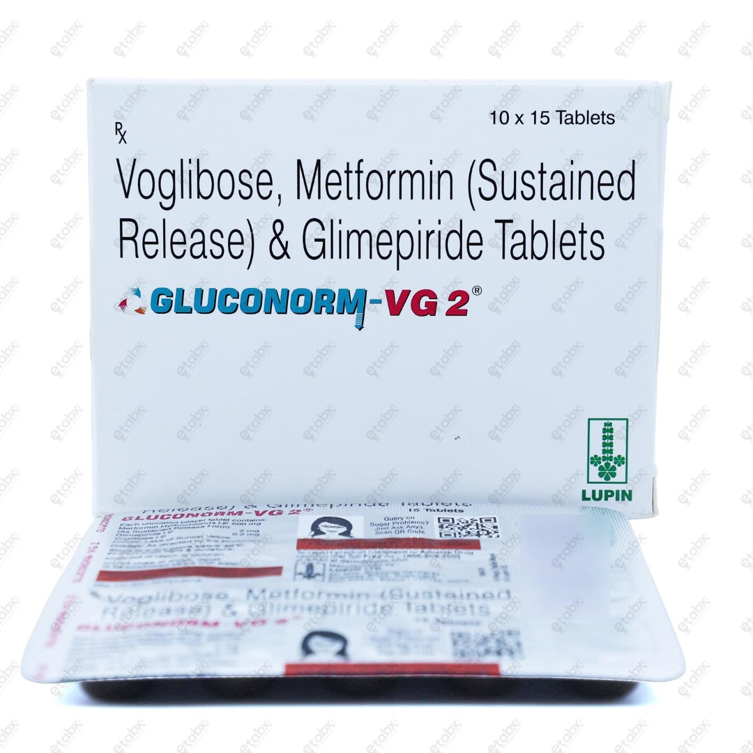 GLUCONORM VG2 Tablets (15's)