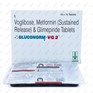 GLUCONORM VG2 Tablets (15's)