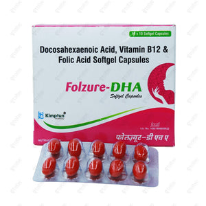 Folzure DHA Capsule 10's