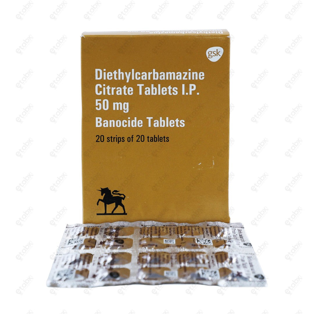 Banocide 50mg Tablet 20's