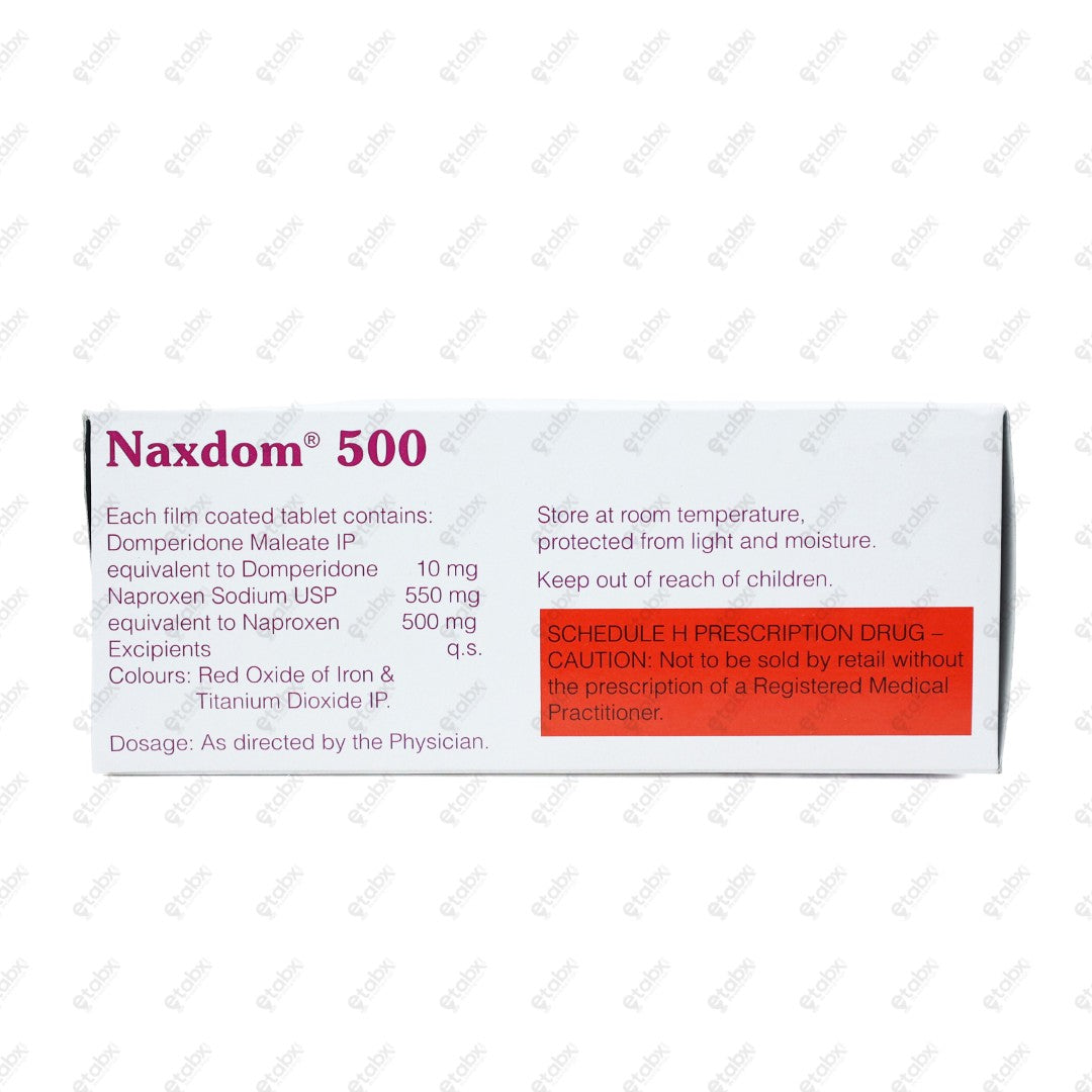 Naxdom 500mg Tablet 15's