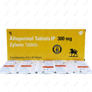 Zyloric 300mg Tablet 10's