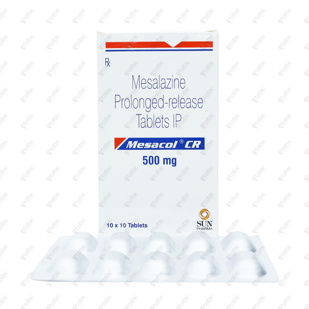 Mesacol CR 500mg Tablet 10's