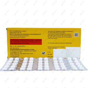 Zyloric 300mg Tablet 10's