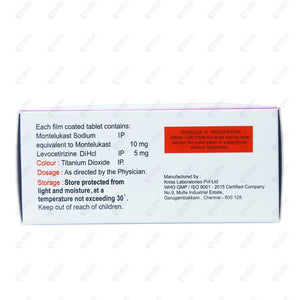 Monzet Tablet 10's