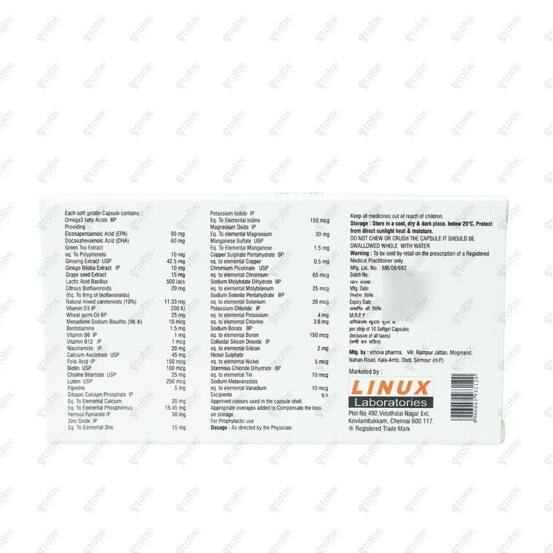 Becostar G Tablets 10's