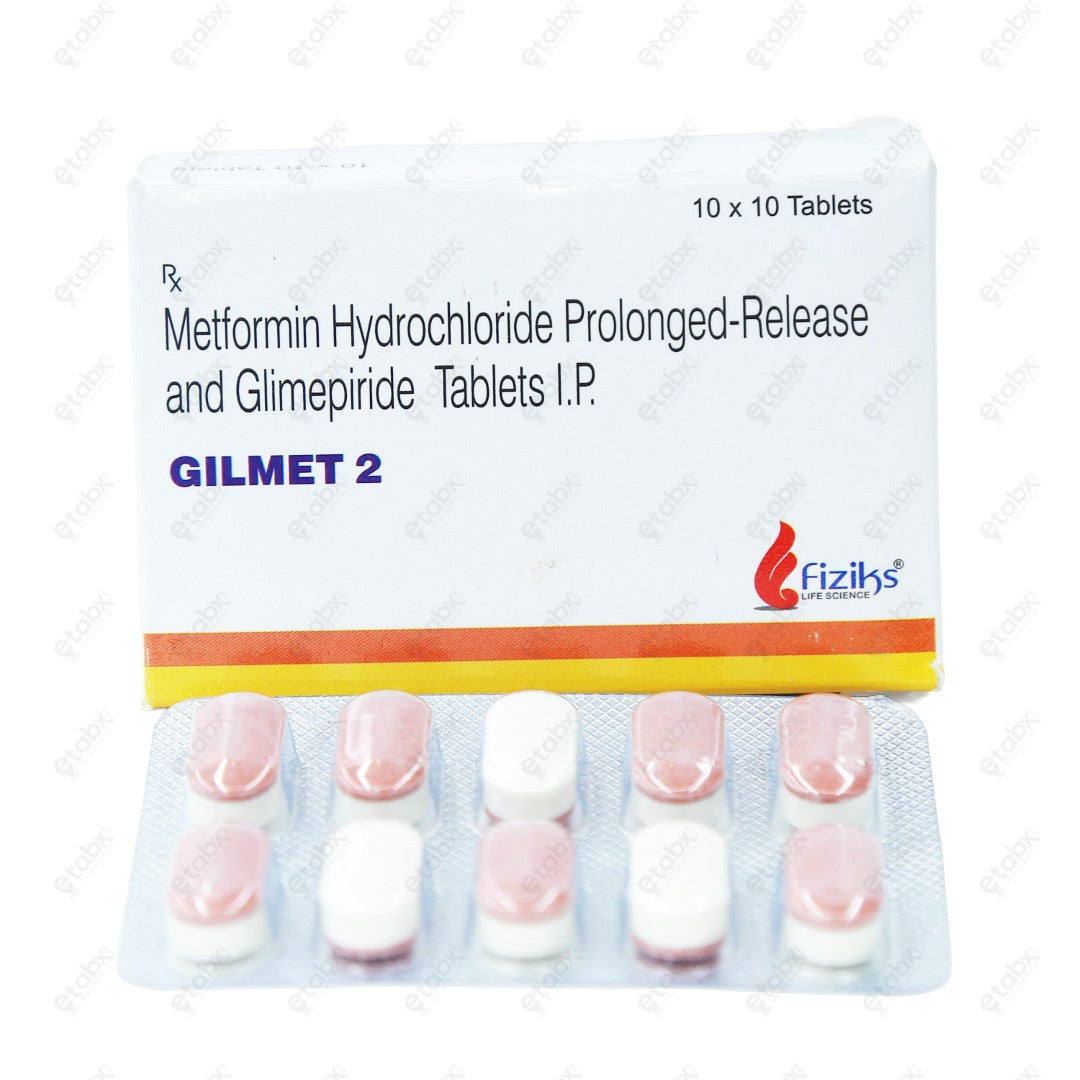 Gilmet 2mg Tablet 10's
