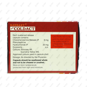 New Coldact Capsule 20's