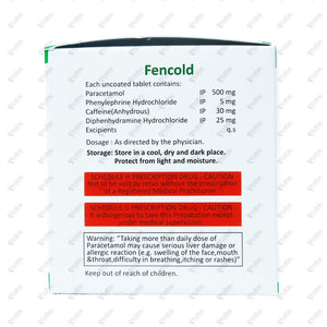 Fencold Tablets 10's