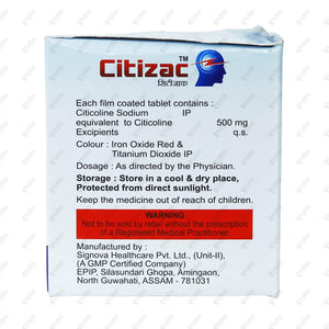 Citizac Tablet 10's