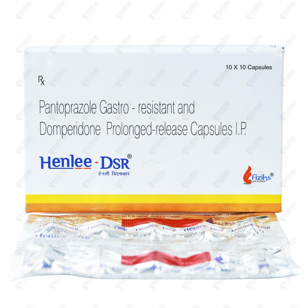 Henlee DSR Capsule 10's