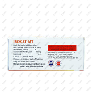 Isocet MT Tablets 10's