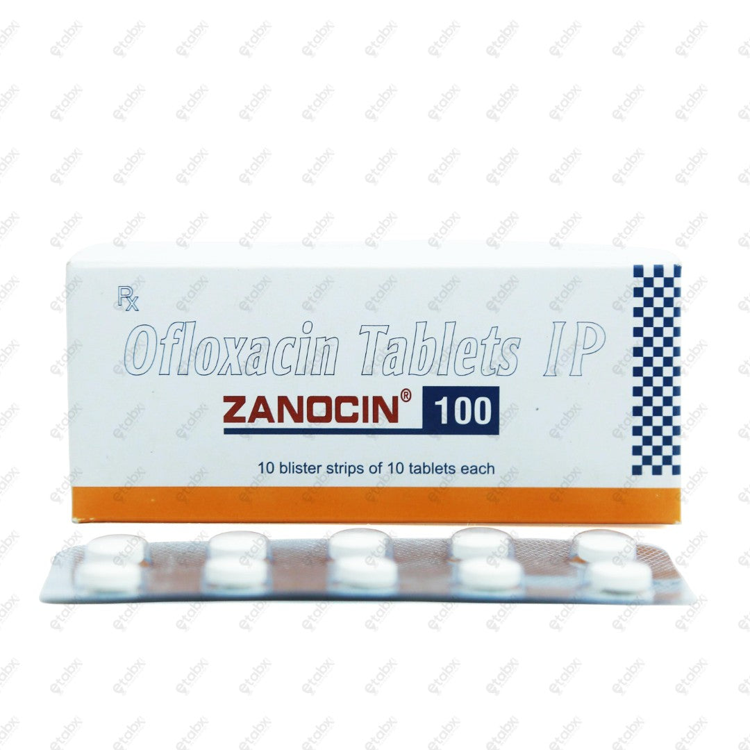 Zanocin 100 Tablet 10's