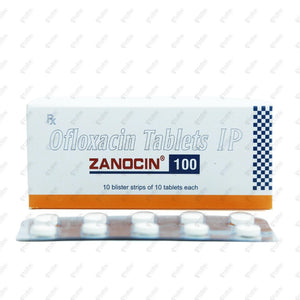 Zanocin 100 Tablet 10's