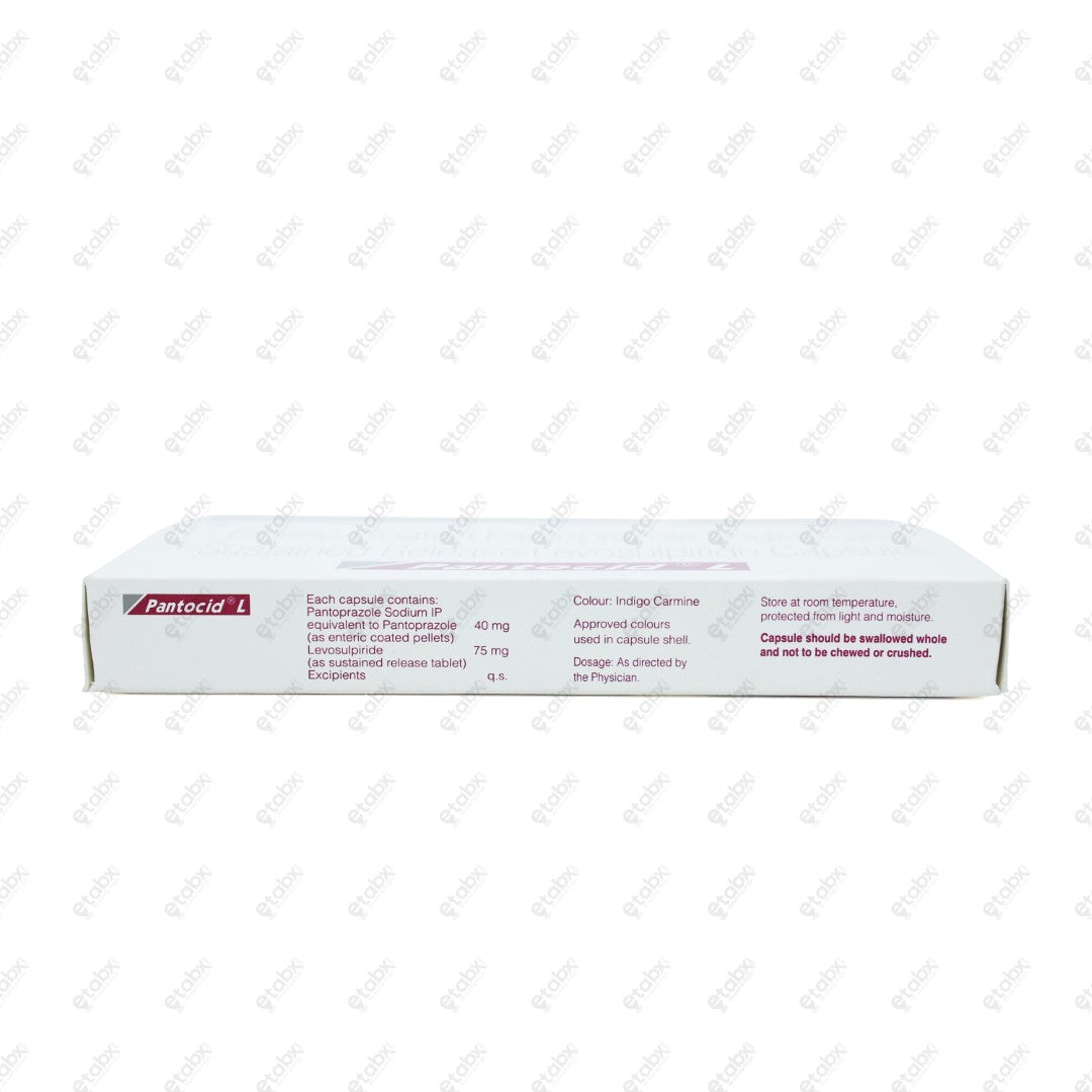 Pantocid L Capsule 10's
