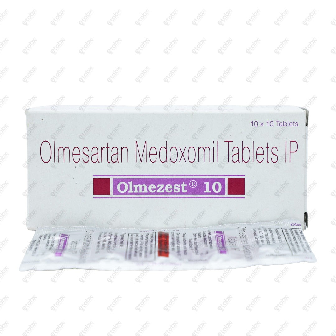 Olmezest 10mg Tablet 10's