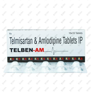 Telben AM 40/5mg Tablet Strip of 10